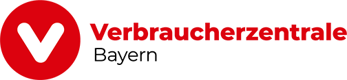 Logo der Verbraucherzentrale Bayern; Link zur Webseite öffnet in neuem Tab