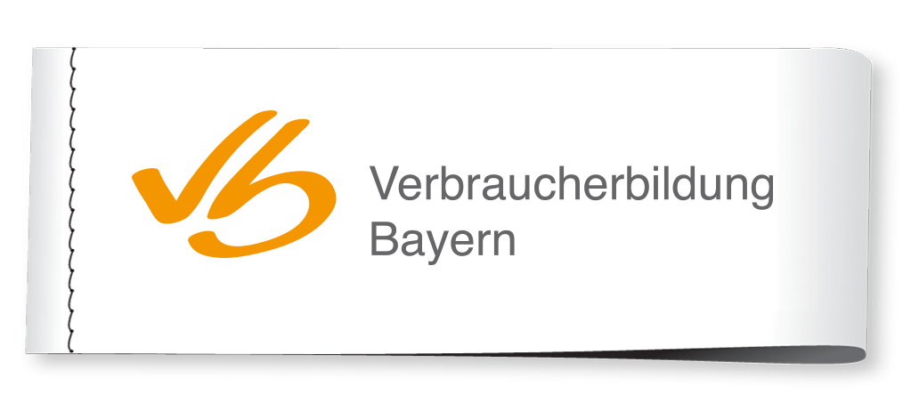 Logo Qualitätssiegel Verbraucherbildung Bayern